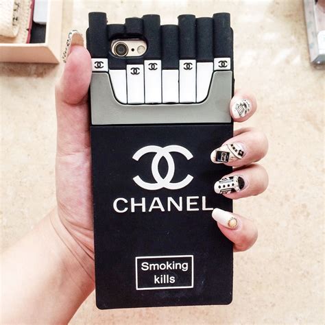 chanel cigarette phone case|chanel inspired phone cases.